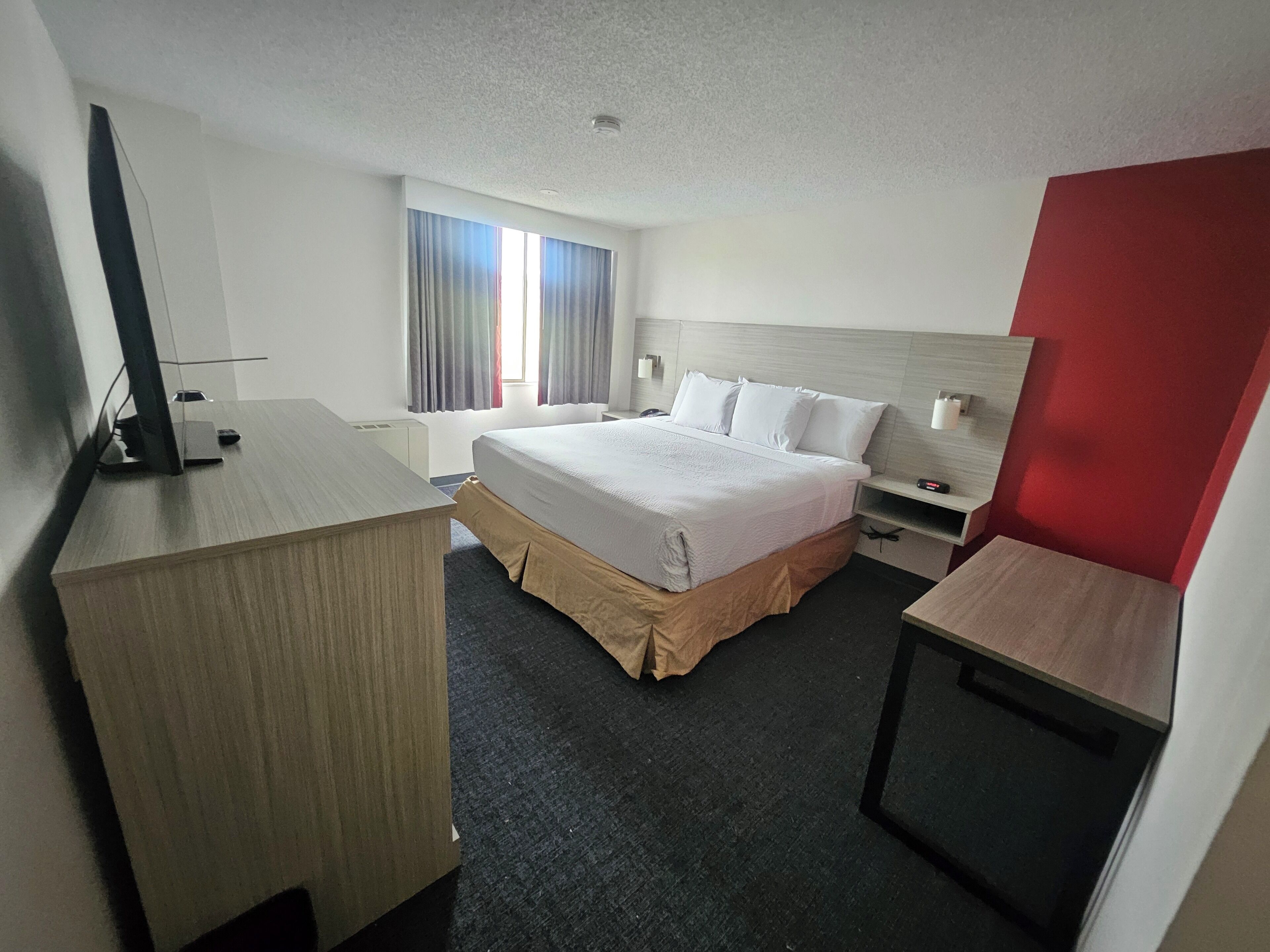 Family Suite, Multiple Beds, Non Smoking | Desk, laptop workspace, blackout drapes, iron/ironing board