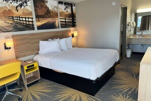 Habitació, 1 llit de matrimoni, no fumadors | Escriptori, cortines opaques, planxa i posts de planxar i wifi gratuïta 