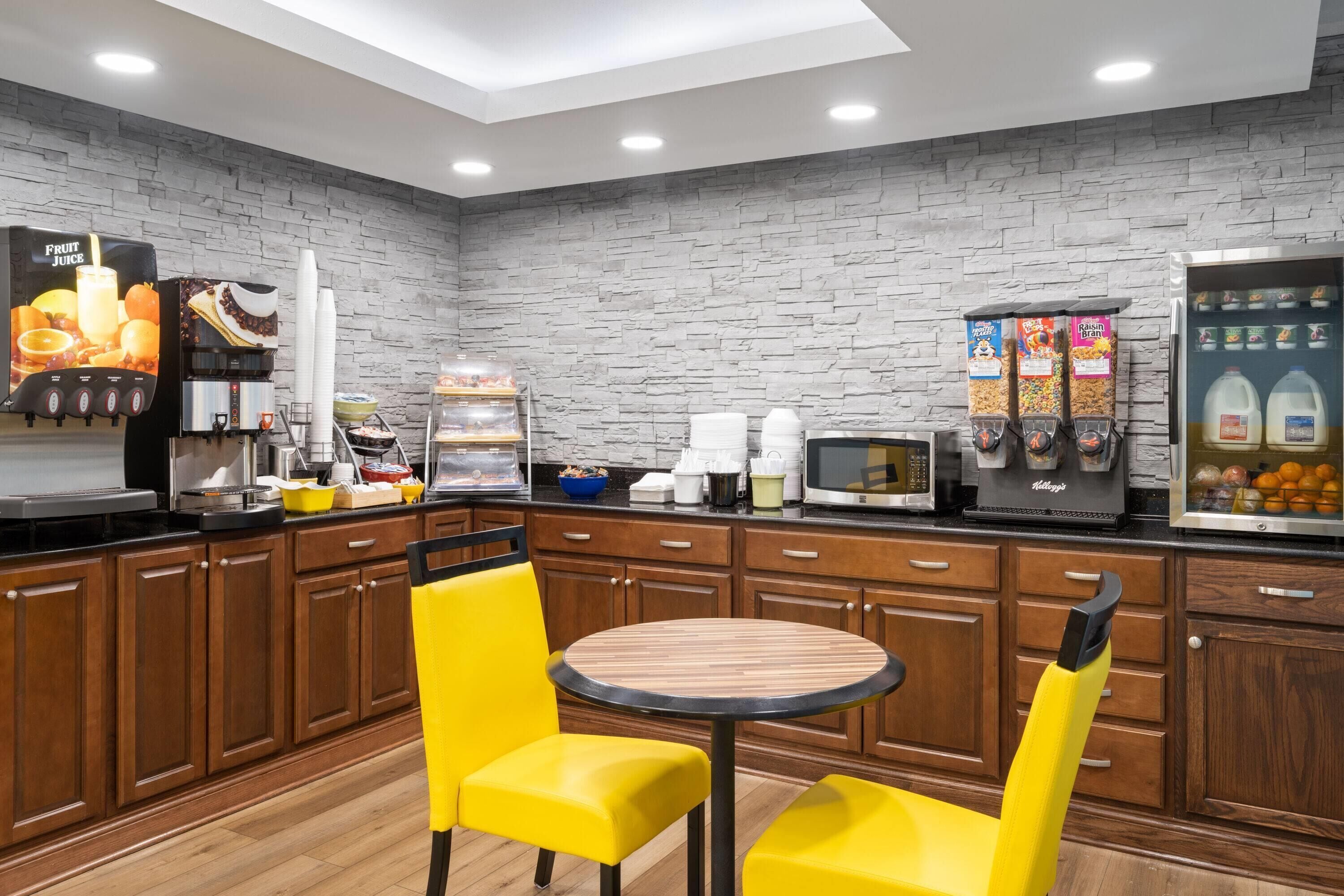 Dagelijks ontbijt voor onderweg inbegrepen