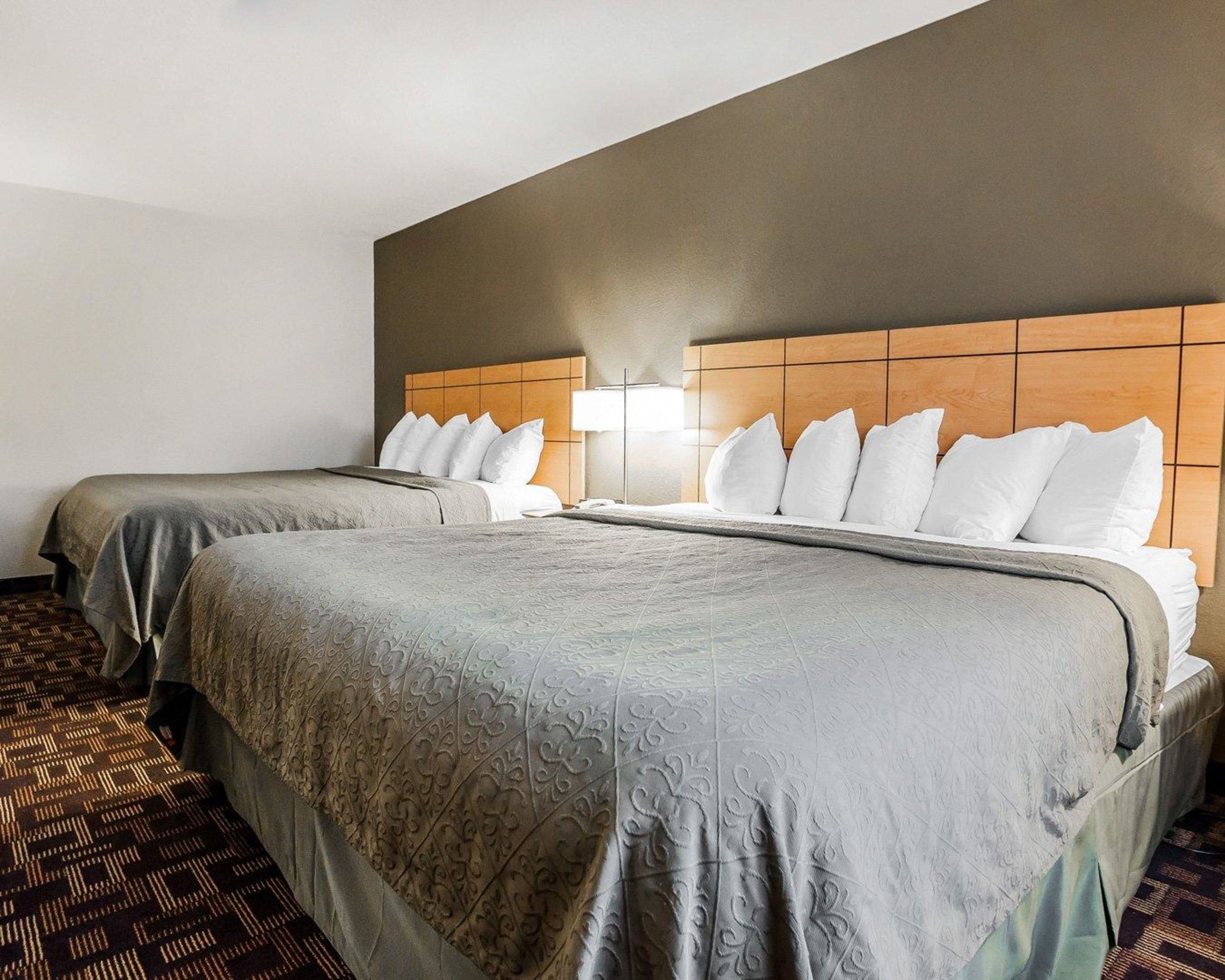 standard room, 2 queen beds, non smoking | hypo-allergenic bedding, desk, blackout curtains, soundproofing