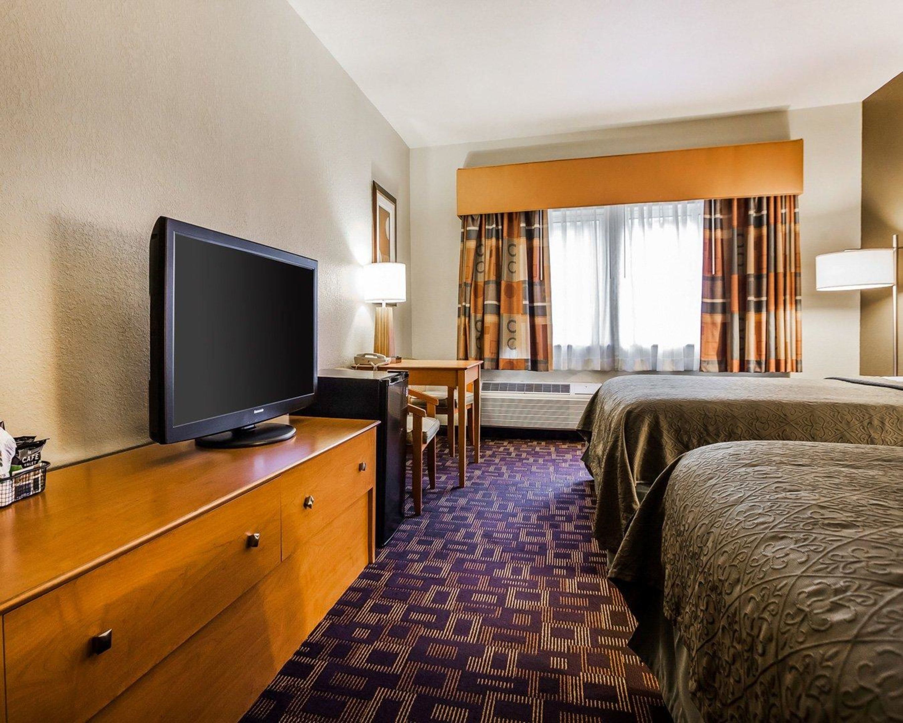 standard room, 2 queen beds, non smoking | hypo-allergenic bedding, desk, blackout curtains, soundproofing