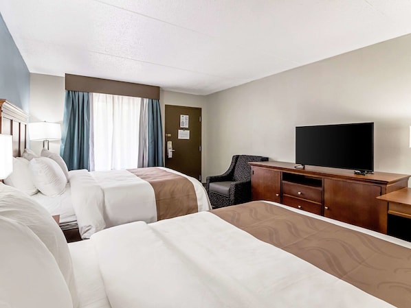 Standardzimmer, 2 Queen-Betten, Nichtraucher | Hochwertige Bettwaren, Select-Comfort-Betten, Zimmersafe, Schreibtisch