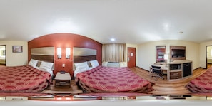 Standard-Doppelzimmer, 2 Doppelbetten, Nichtraucher