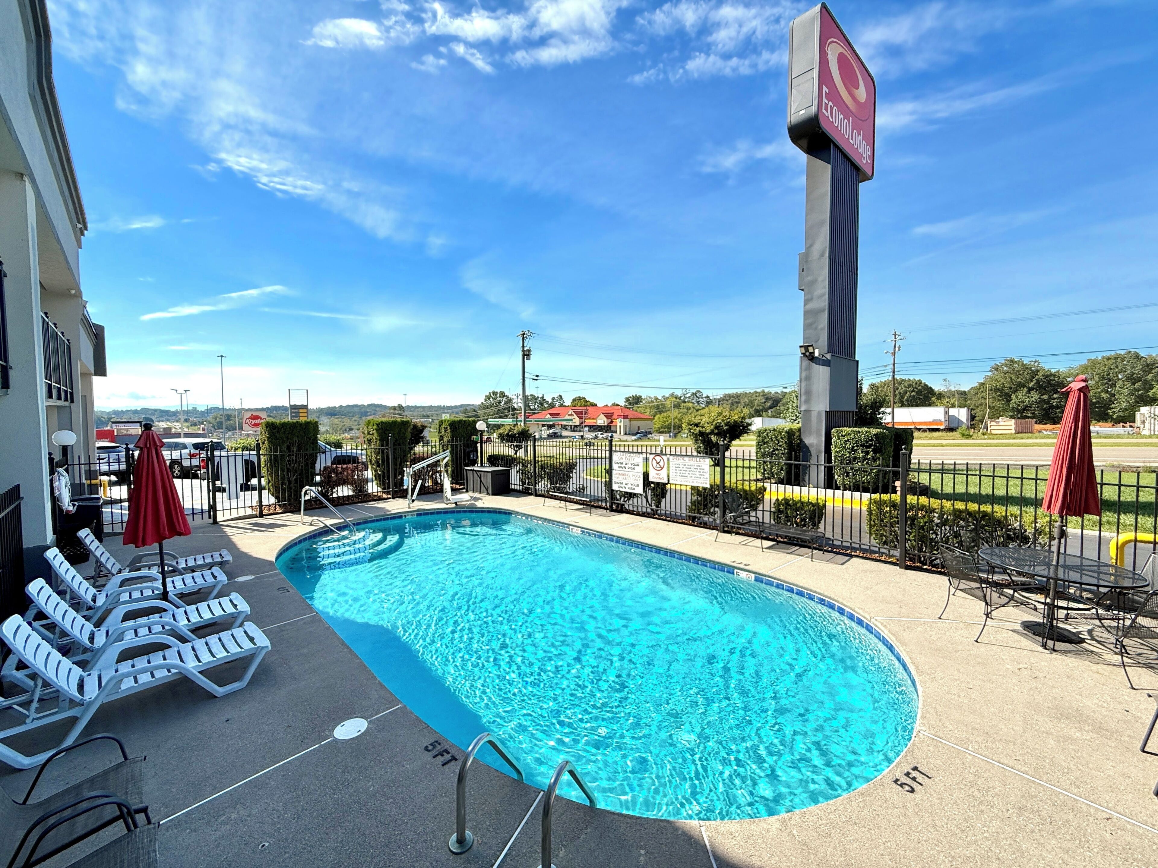 Seasonal outdoor pool