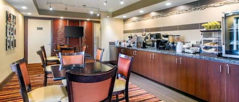 Free continental breakfast