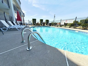 Seasonal outdoor pool