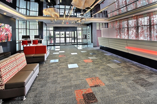Interior entrance