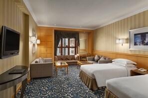 Duplex Suite Haram View With Two Twin Beds | 1 bedroom, premium bedding, minibar, in-room safe