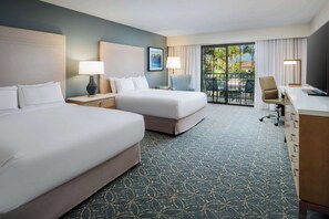 Premium bedding, down comforters, in-room safe, desk - Hilton Santa Barbara Beachfront Resort (Santa Barbara)