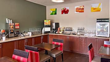 Frokostbuffé er inkludert hver dag