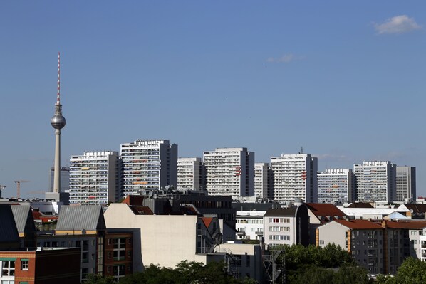 Blick von der Unterkunft