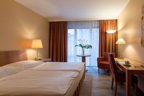 Superior Double Room | Hypo-allergenic bedding, in-room safe, desk, blackout drapes