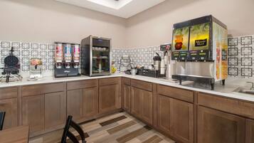 Free continental breakfast