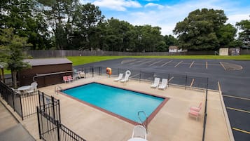 Seasonal outdoor pool