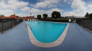 Seasonal outdoor pool