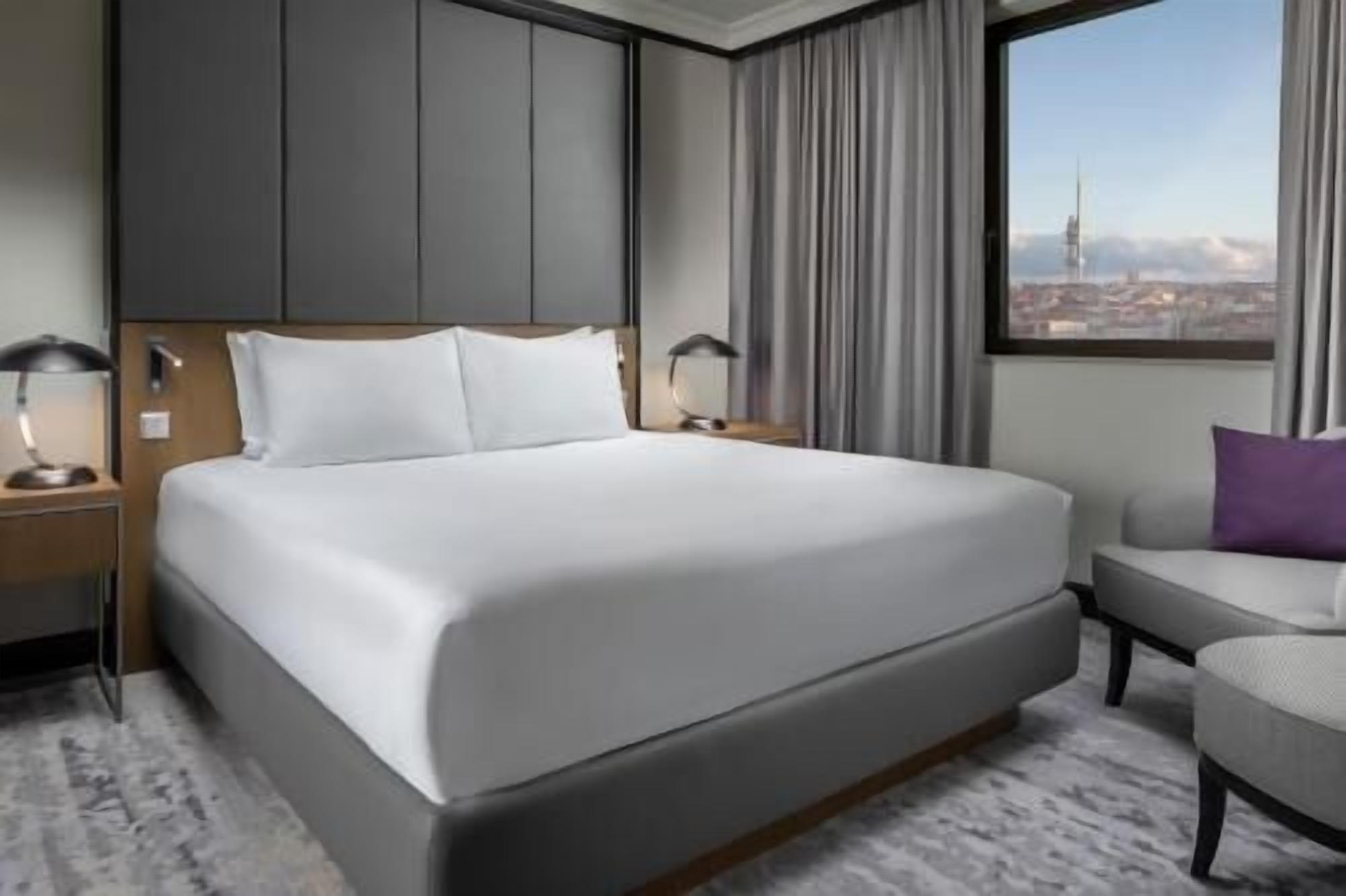 In-room safe, laptop workspace, blackout curtains, soundproofing