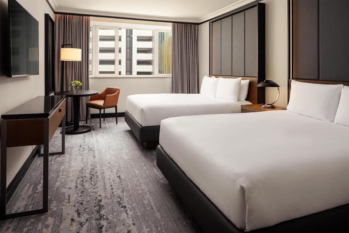 In-room safe, laptop workspace, blackout drapes, soundproofing