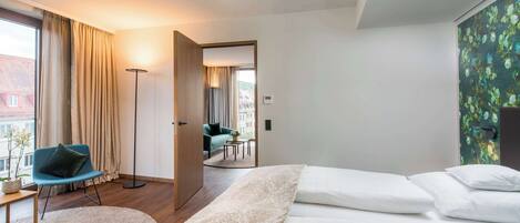 Premium Suite, 1 King Bed, Annex Building (Separate Living Room) | Premium bedding, down duvets, minibar, in-room safe