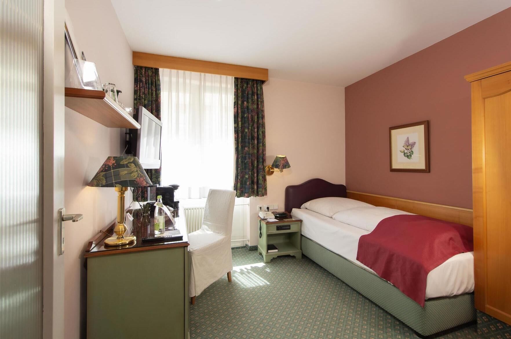 Premium bedding, down duvets, in-room safe, individually decorated