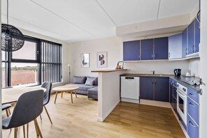 Standard Room, 1 King Bed, Non Smoking, Kitchen (with Sofabed) | Private kitchenette