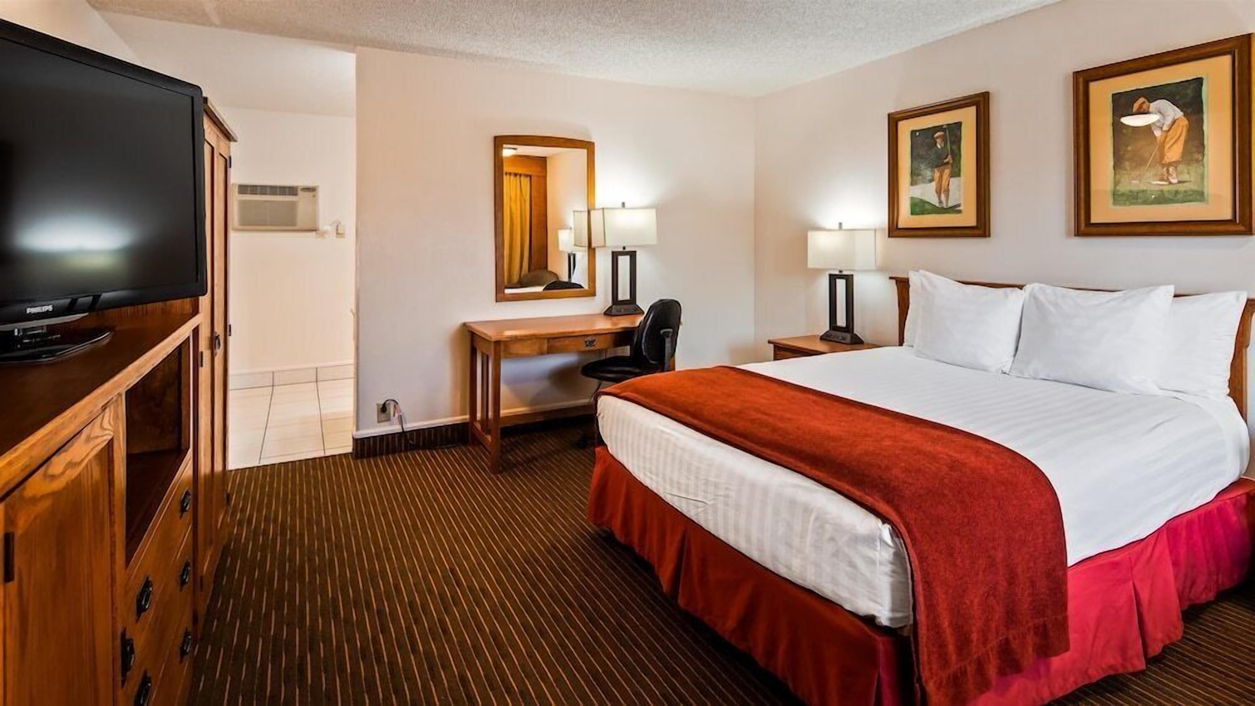 Blackout drapes, iron/ironing board, free WiFi, bed sheets