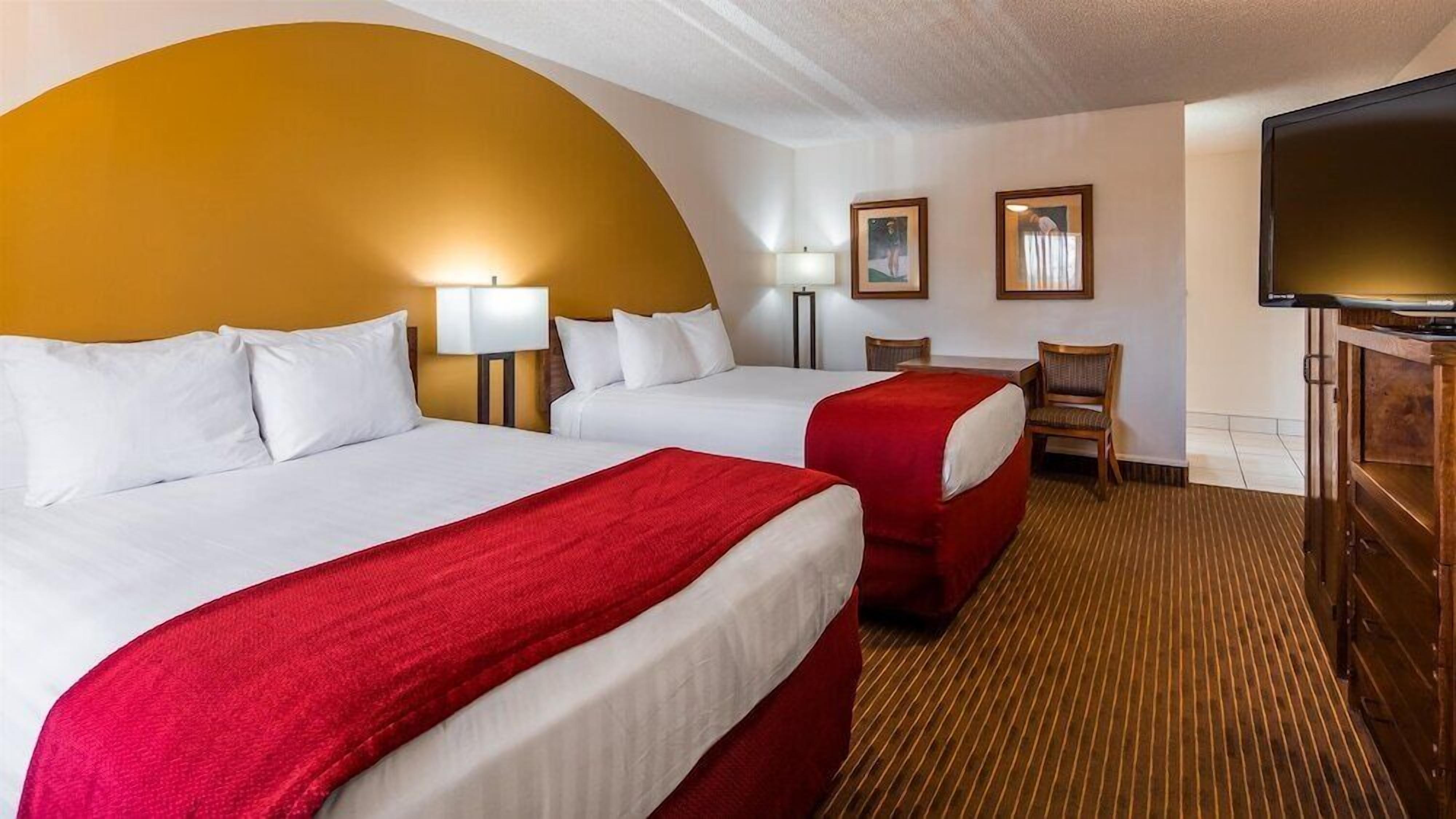 Blackout drapes, iron/ironing board, free WiFi, bed sheets