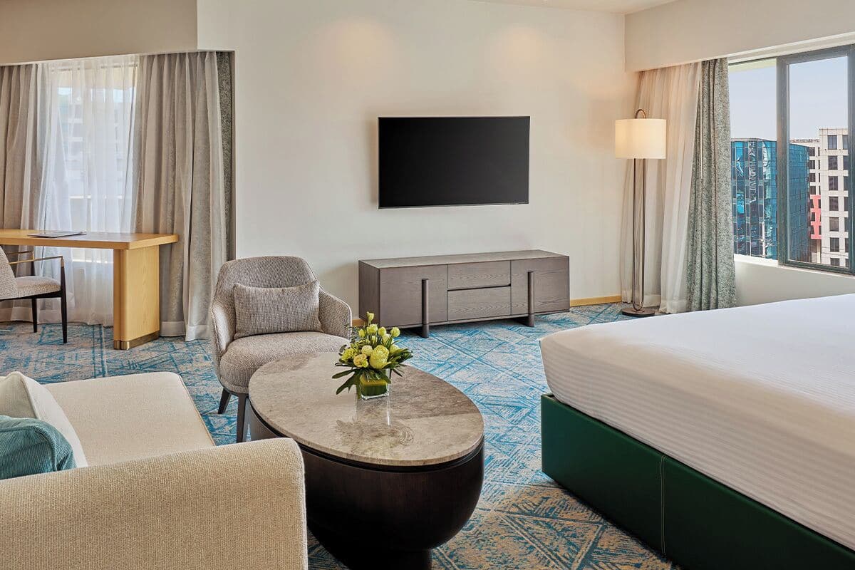 In-room safe, desk, iron/ironing board (on request), WiFi (free)