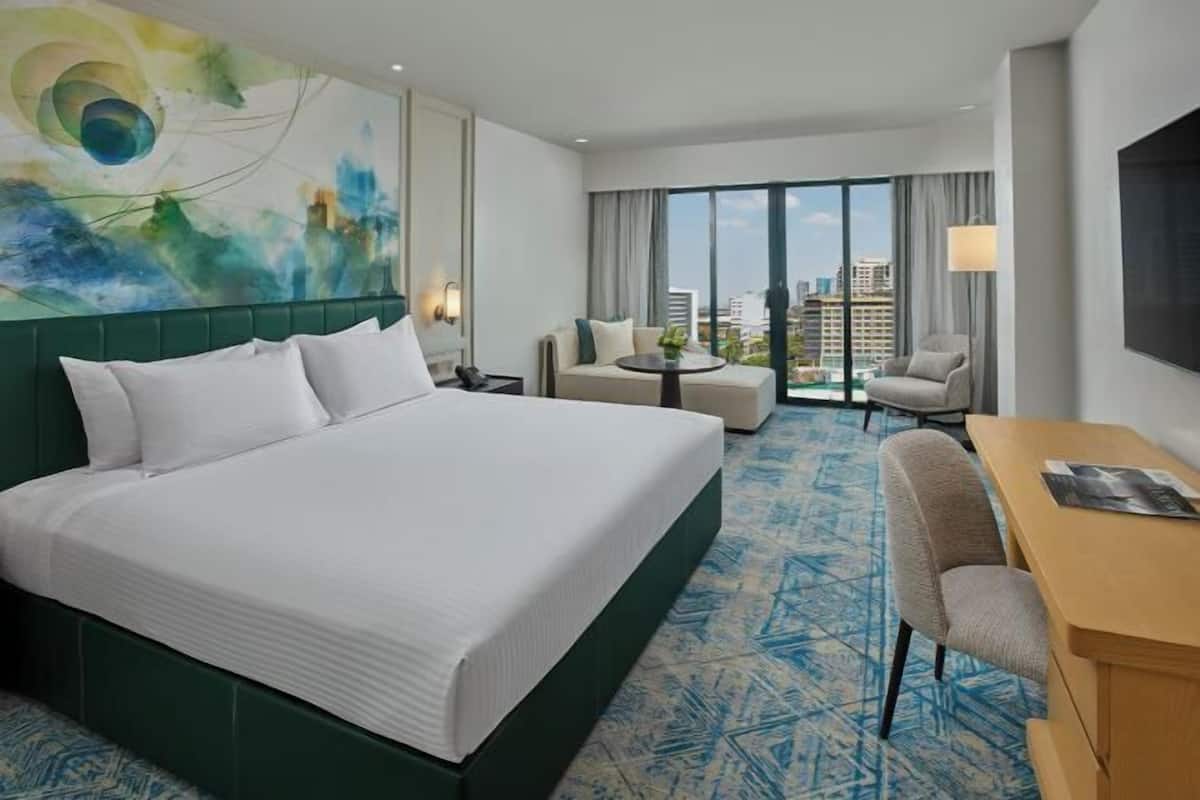 In-room safe, desk, iron/ironing board, rollaway beds