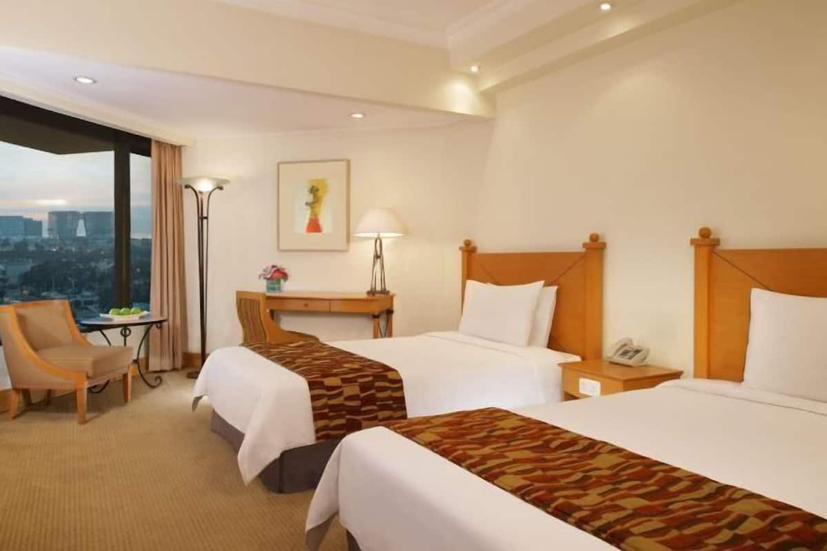 In-room safe, desk, iron/ironing board, rollaway beds