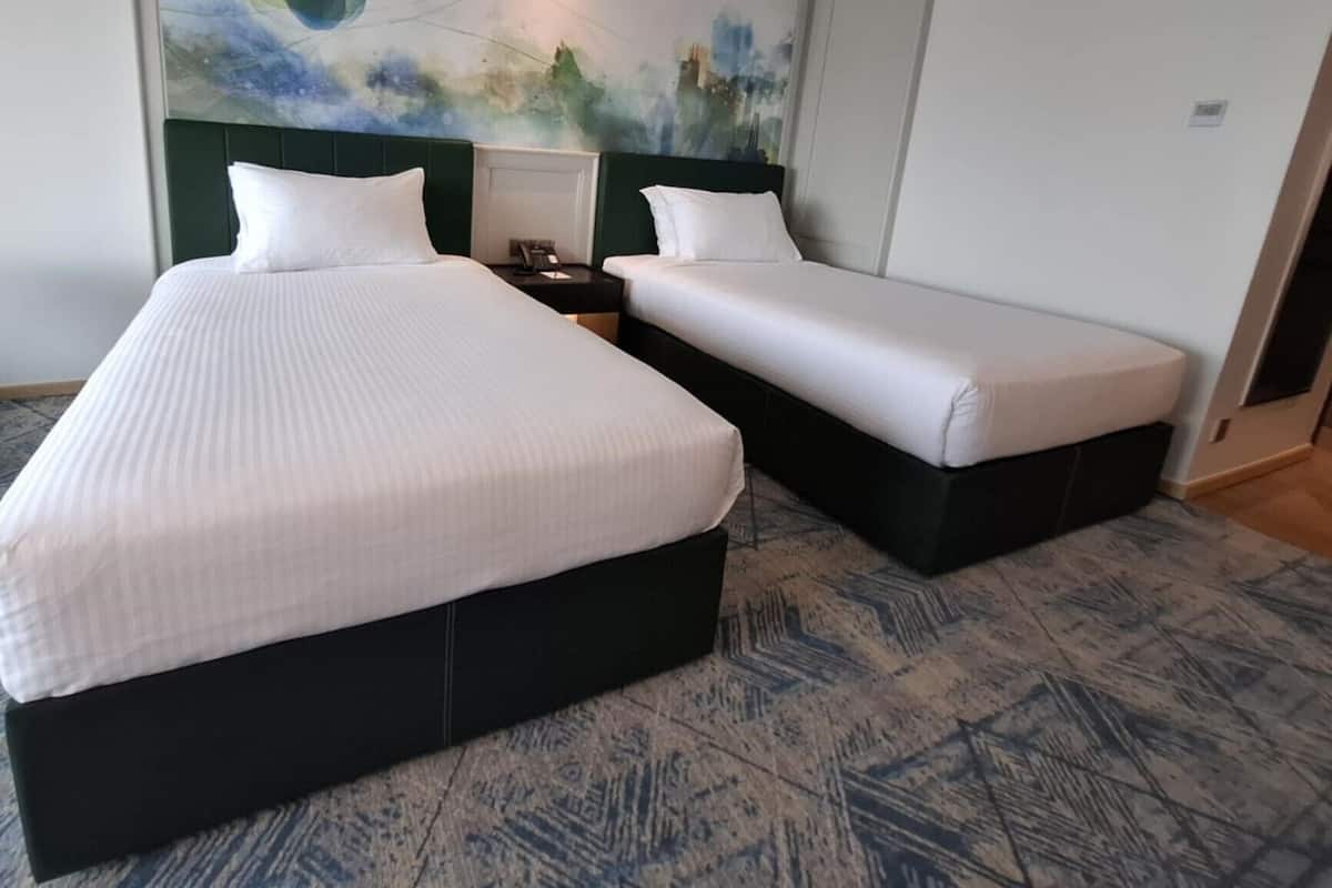 In-room safe, desk, iron/ironing board, rollaway beds