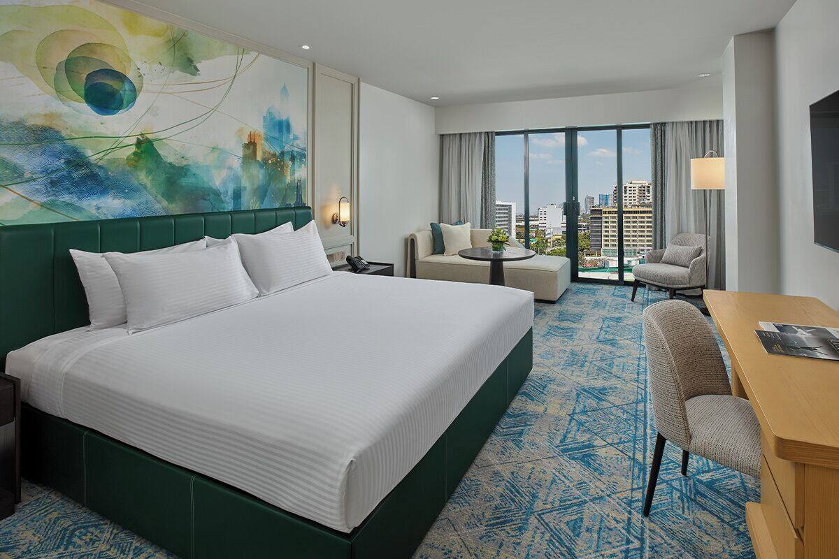 In-room safe, desk, iron/ironing board (on request), WiFi (free)