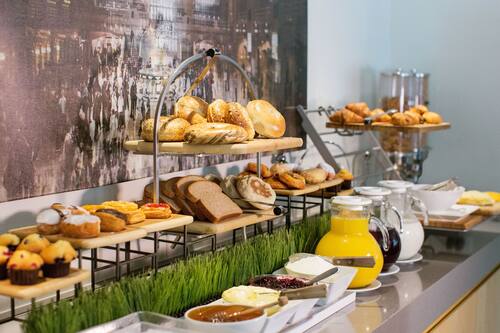 Daily continental breakfast for a fee