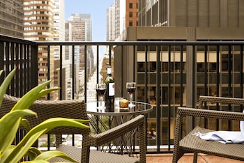 Suite, 2 Queen Beds, Terrace | City view at The Fifty Sonesta Hotel New York