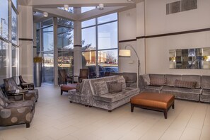 Sala de estar en el lobby