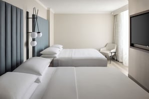 1 chambre, literie hypoallergénique, bureau, rideaux occultants