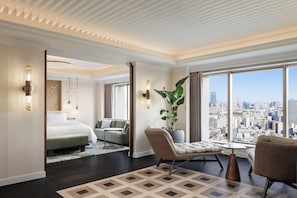 Suite Présidentielle, 1 chambre | Literie de qualité supérieure, minibar, coffres-forts dans les chambres