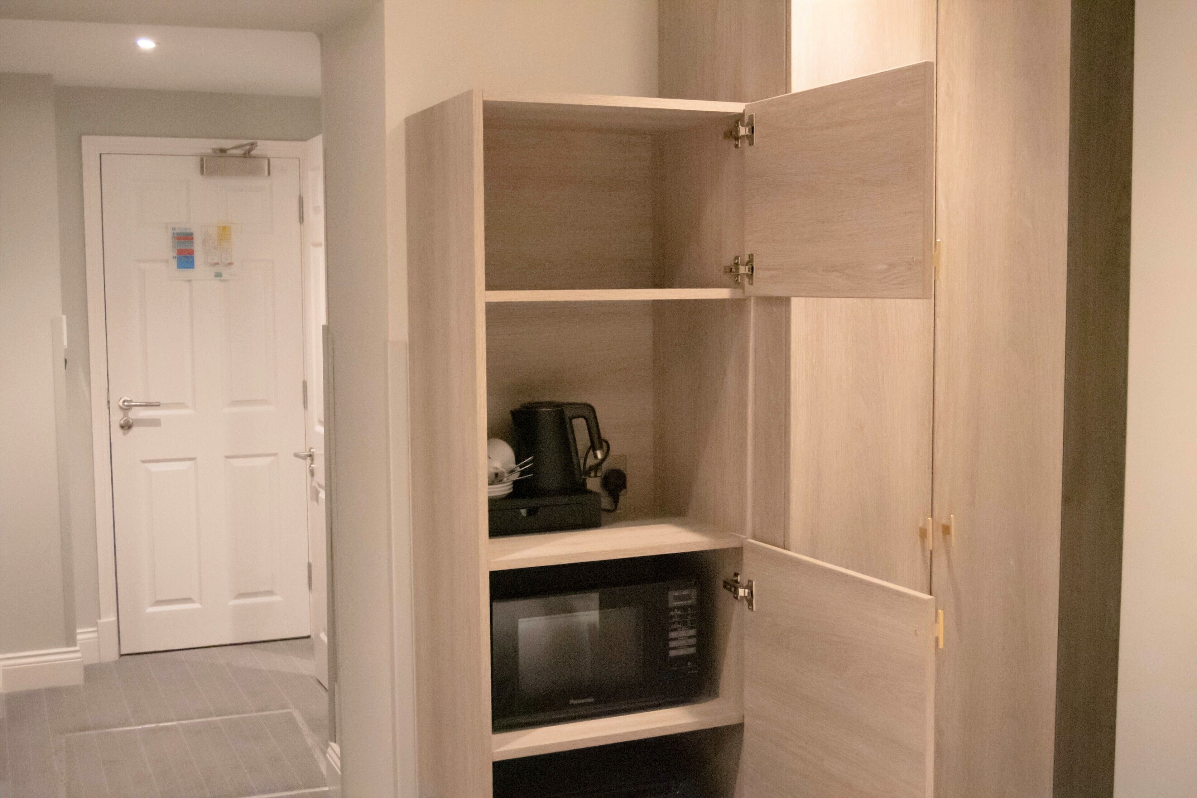 quadruple room, 2 double beds (lower ground floor) | individually furnished, desk, blackout curtains, free wifi