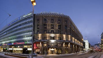 Front of property – evening/night