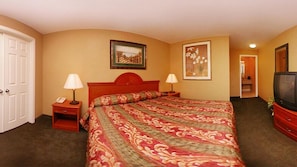 Desk, iron/ironing board, free WiFi, bed sheets