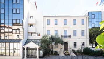 Façade de l’hébergement