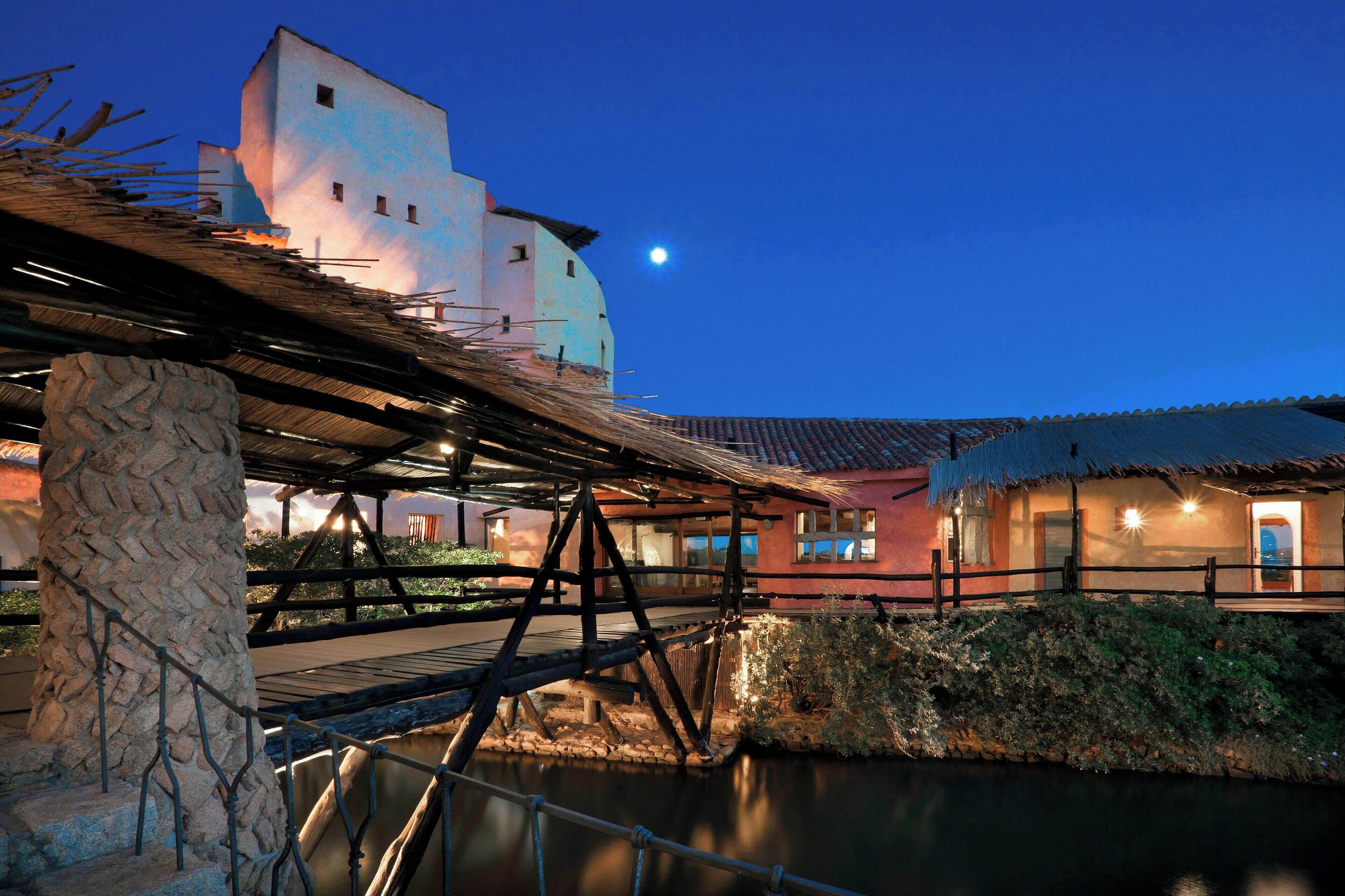 front of property – evening/night