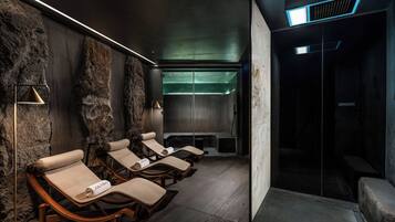 Höyrysauna, vartalohoitoja, syväkudoshierontaa, vartalokääreitä