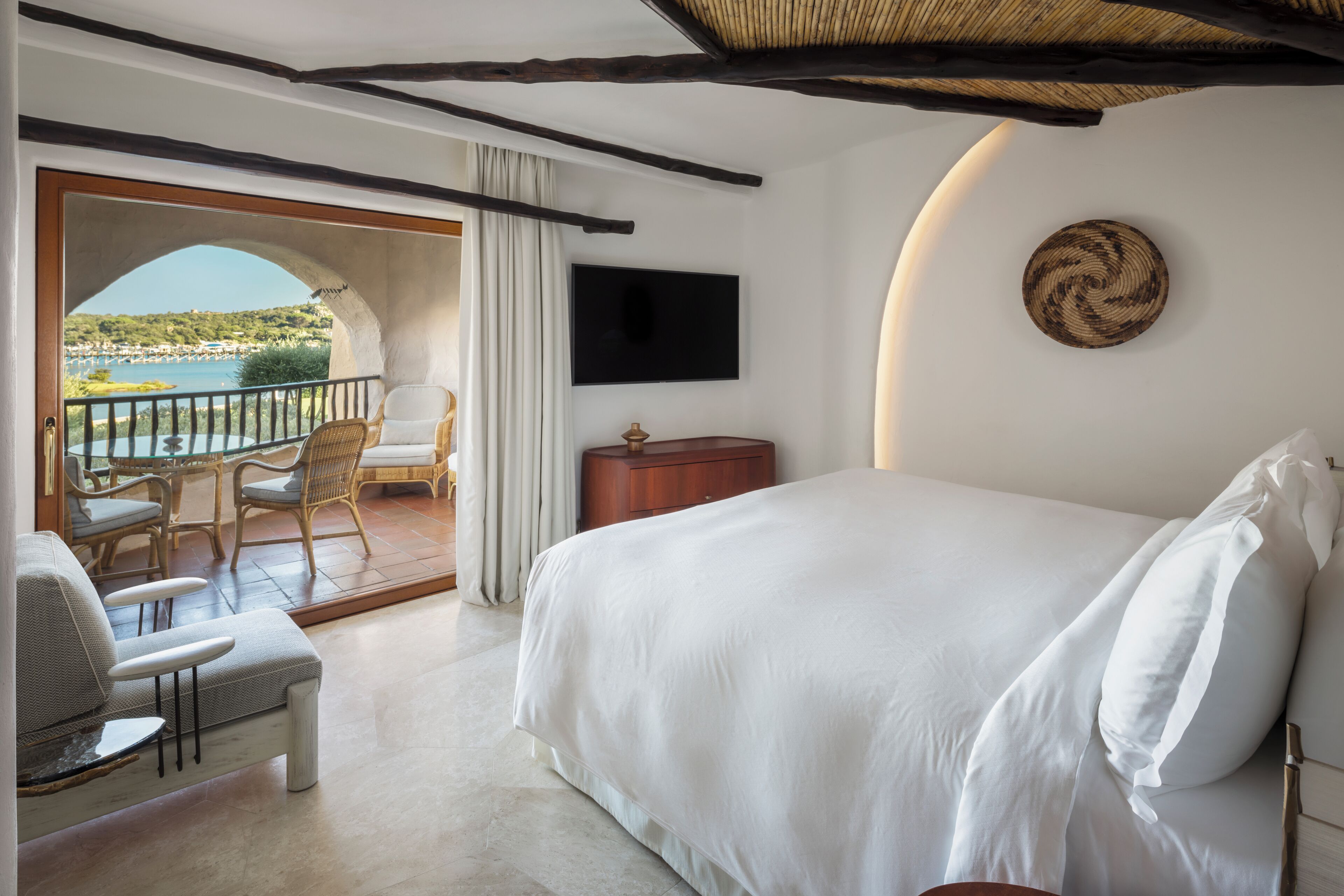 Superior-Zimmer, 1 King-Bett, eingeschränkter Meerblick (Contemporary)