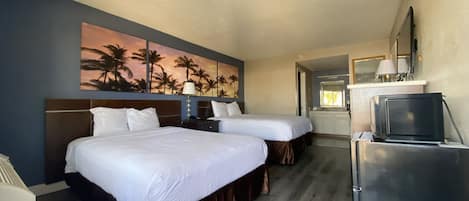 Desk, iron/ironing board, free WiFi, bed sheets