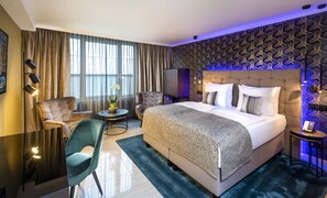 Business Premium | Premium bedding, down comforters, memory foam beds, minibar