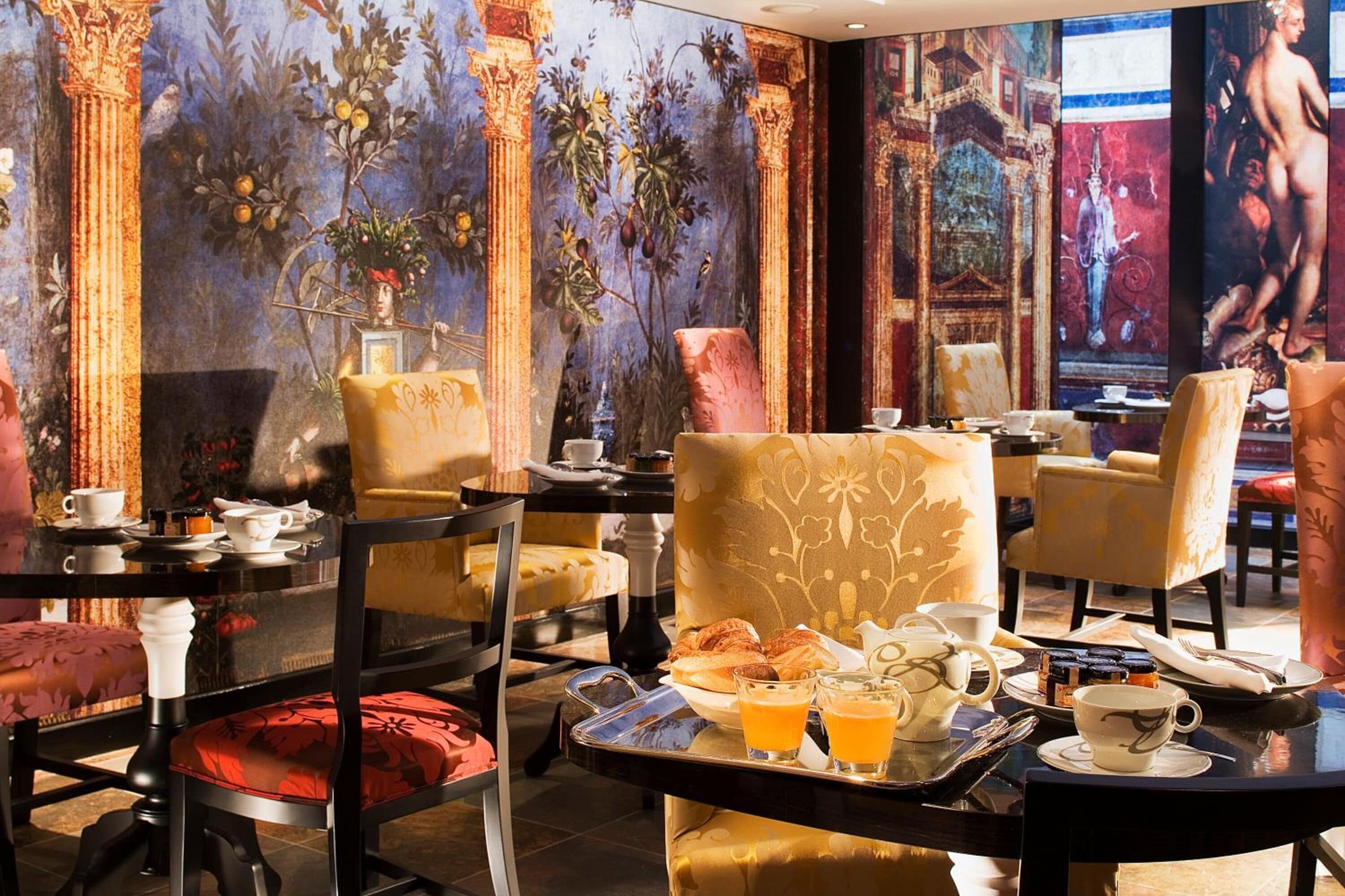 Daily buffet breakfast (EUR 22 per person)