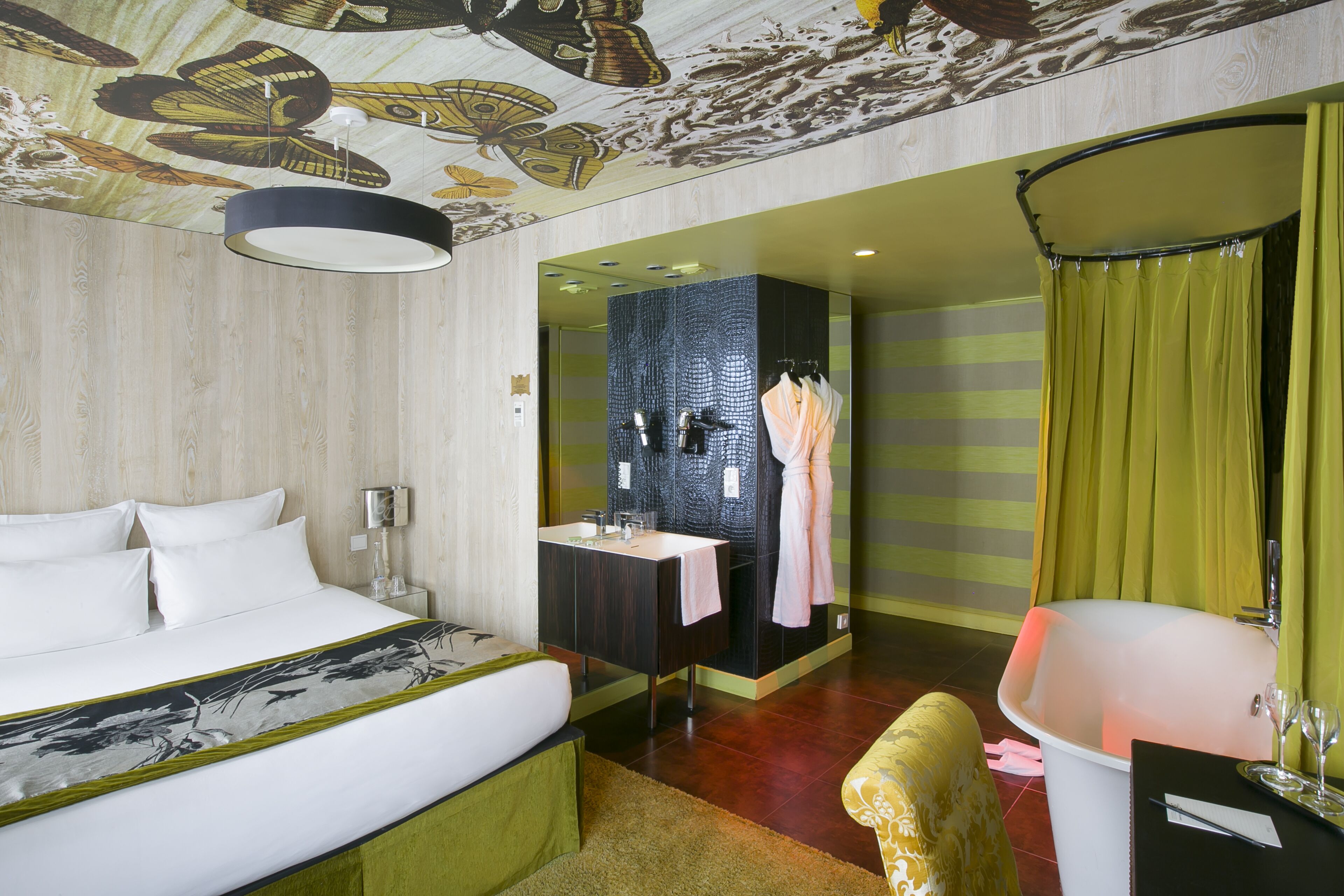 Minibar, in-room safe, individually decorated, desk