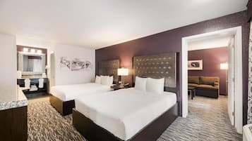 Hochwertige Bettwaren, Pillowtop-Betten, Zimmersafe