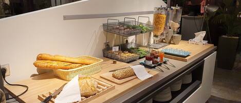 Dîner servi sur place