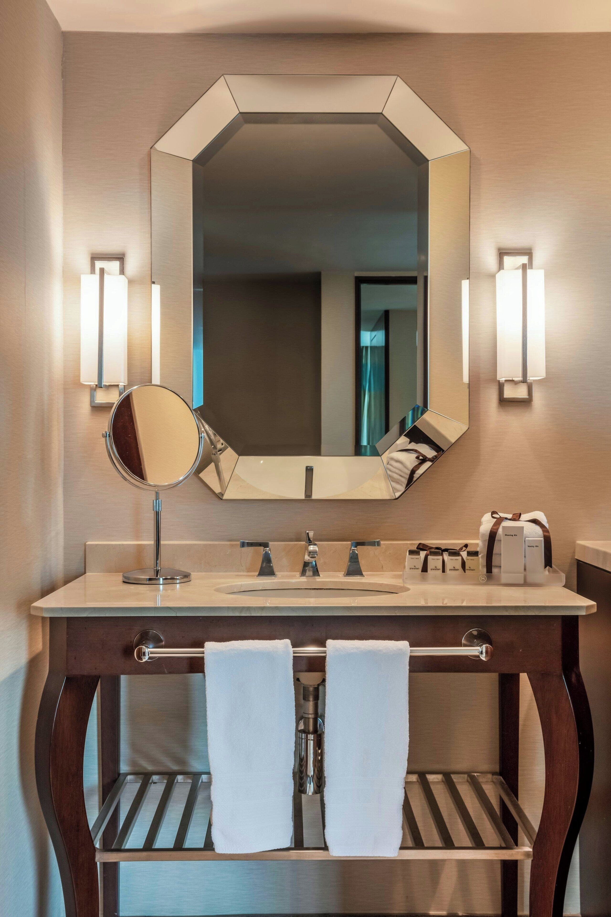 shower, eco-friendly toiletries, hair dryer, towels